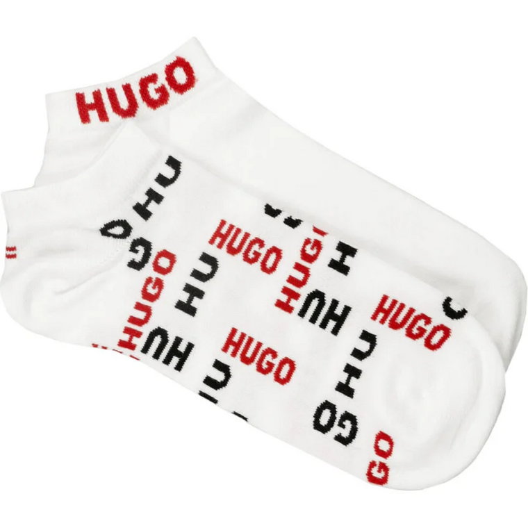 Hugo Bodywear Skarpety 2-pack LOGOALLOVER
