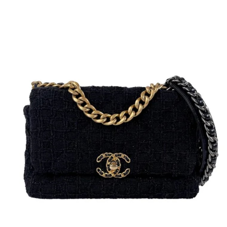 Pre-owned Fabric shoulder-bags Chanel Vintage