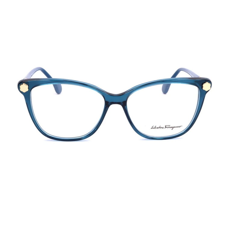 Niebieskie Okulary Sf2838 Salvatore Ferragamo