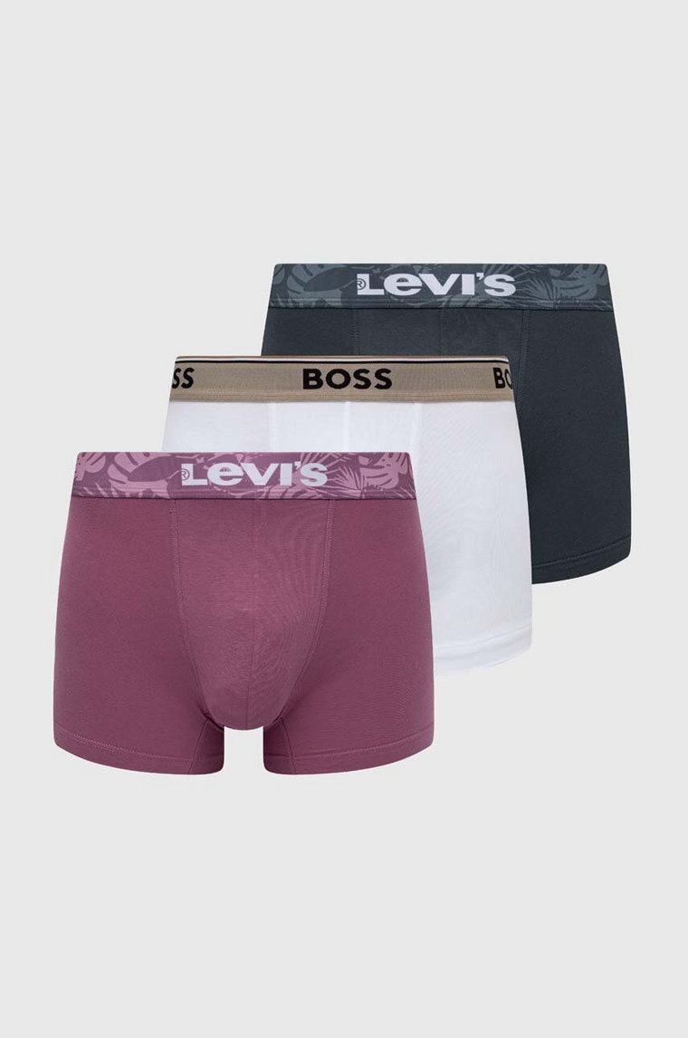 Levi's bokserki 2-pack męskie kolor różowy