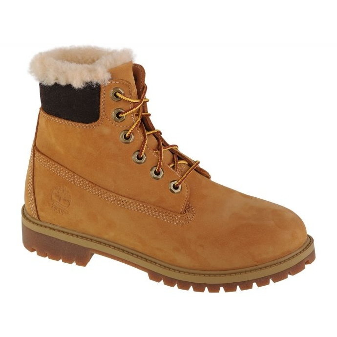 Buty Timberland Pemium 6 In Shearlingboot W A1BEI żółte