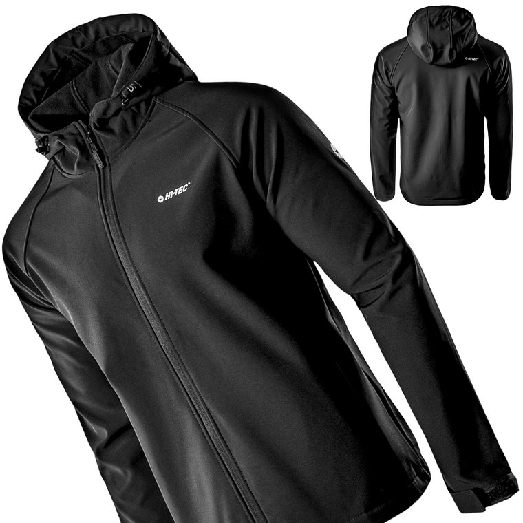 Kurtka Softshell Hi-tec Neti II Męska Wodoodporna Z Kapturem Roz. XL