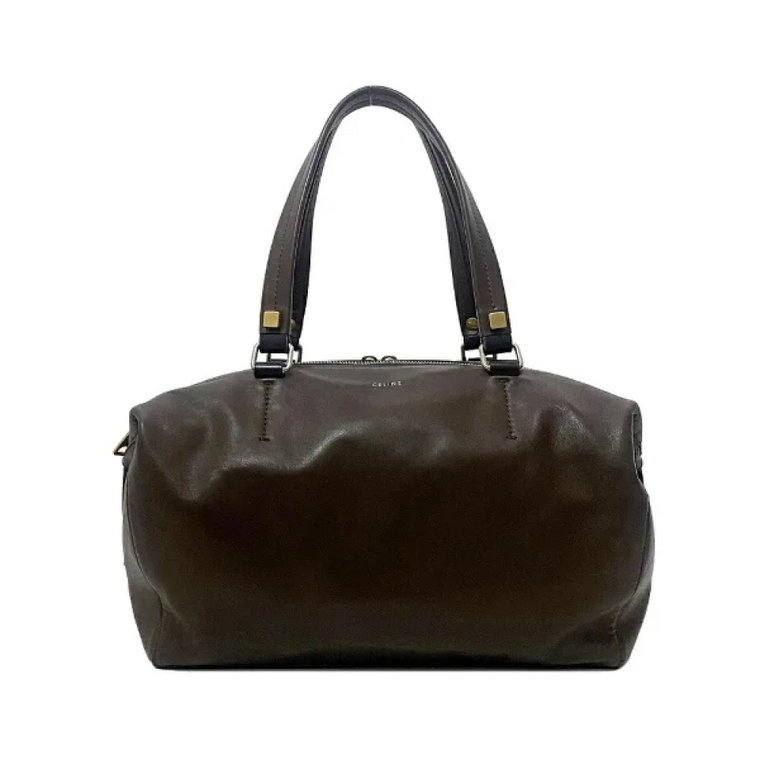 Pre-owned Leather handbags Celine Vintage