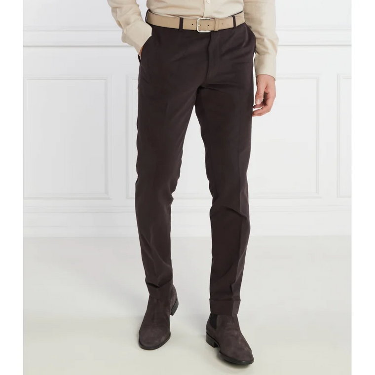 Oscar Jacobson Spodnie denz turn up | Slim Fit