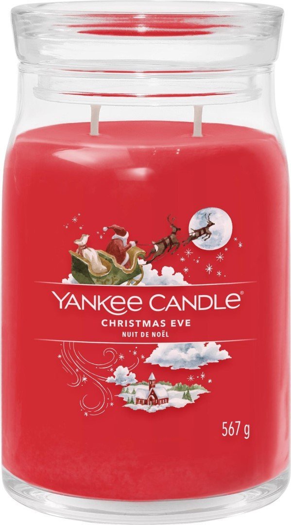 Christmas Eve - Yankee Candle Signature - Duża Świeca Zapachowa