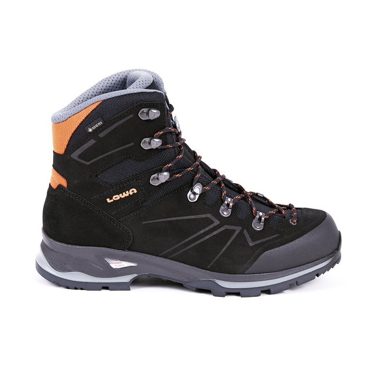 Męskie buty trekkingowe Lowa BALDO GTX black/orange - 7,5