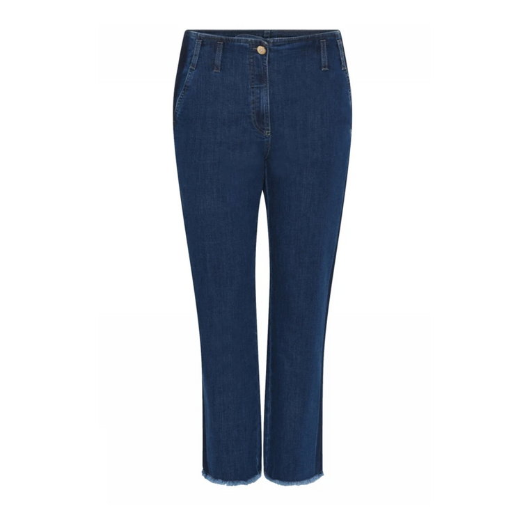 Washedblue Denim Straight Leg Spodnie Gustav