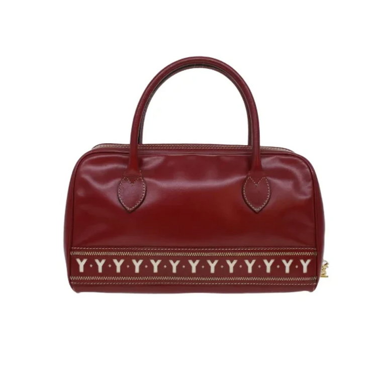 Pre-owned Leather handbags Saint Laurent Vintage