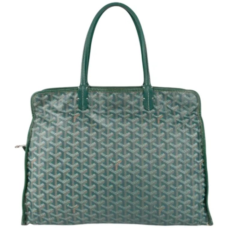 Pre-owned Leather totes Goyard Vintage