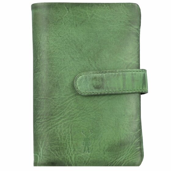 Jack Kinsky Nelson Wallet RFID Leather 9,5 cm grün
