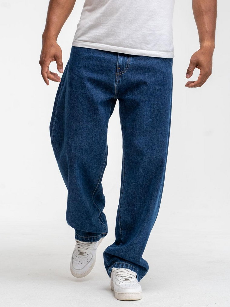 Spodnie Jeansowe Męskie Sprane Niebieskie Carhartt WIP Landon