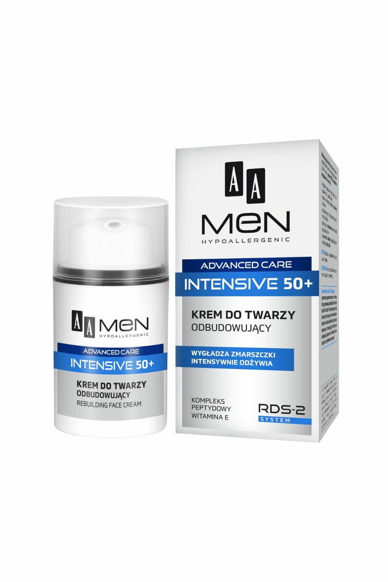 AA Men Advanced Care Intensive 50+ Krem do twarzy odbudowujący 50 ml