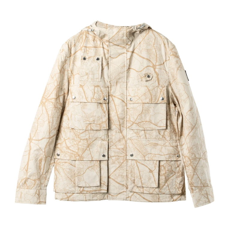 Stylowy Cast Master Map Parka Belstaff