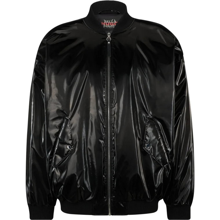 HUGO Kurtka bomber Flesia-1_BP Hugo x Bella Poarch | Relaxed fit