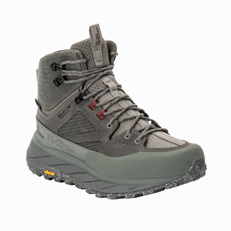 Damskie buty hikingowe Jack Wolfskin TERRAQUEST TEXAPORE MID W smokey grey - 38