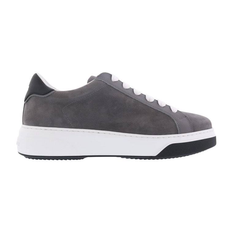 Skórzane Low Top Sneakers Dsquared2