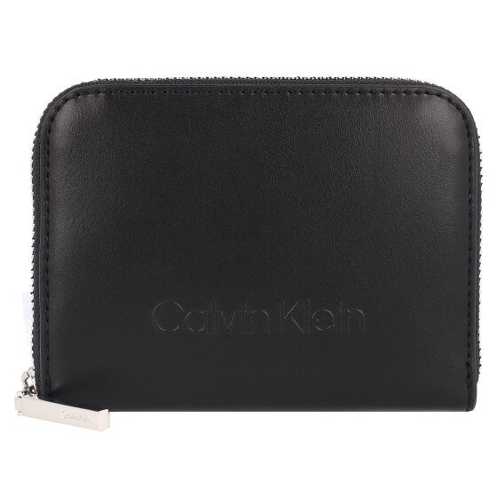 Calvin Klein Embossed Portfel 12.5 cm ck black