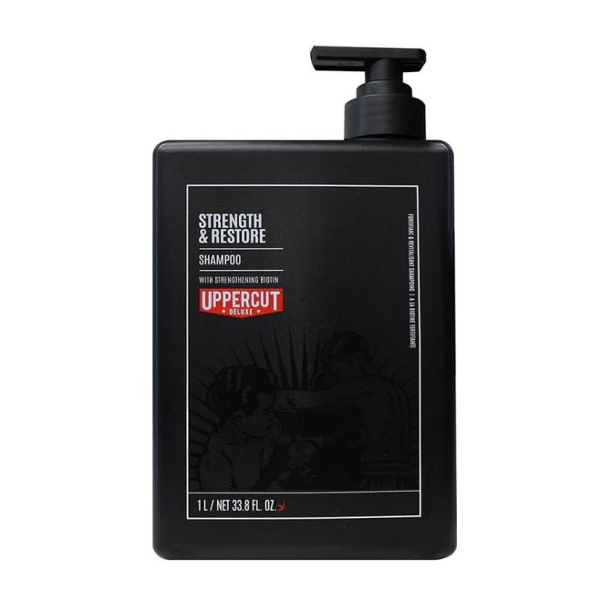 Uppercut Strength &amp; Restore Shampoo wzmacniający szampon do włosów 1000ml
