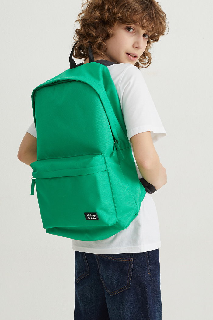 C&A Plecak, Zielony, Rozmiar: 1 rozmiar