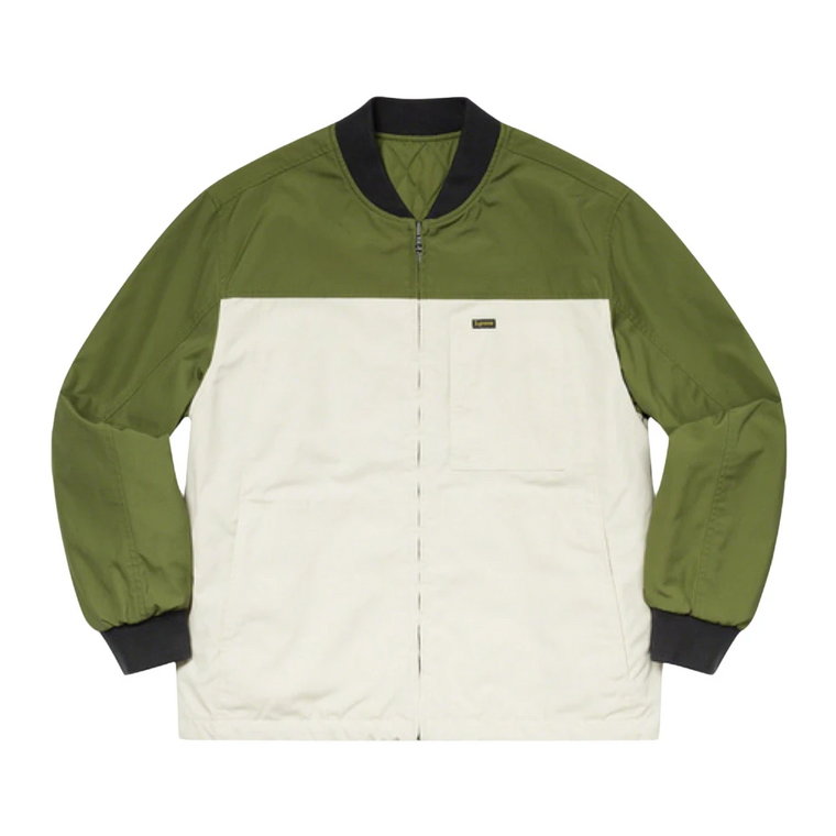 Reversible Tech Work Jacket Green Supreme