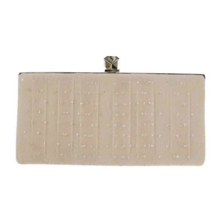 Pre-owned Canvas clutches Jimmy Choo Pre-owned
