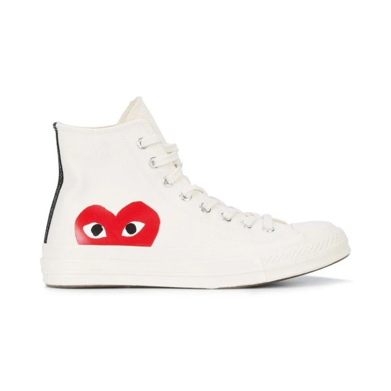 Big Heart High Top Sneakers Comme des Garçons Play