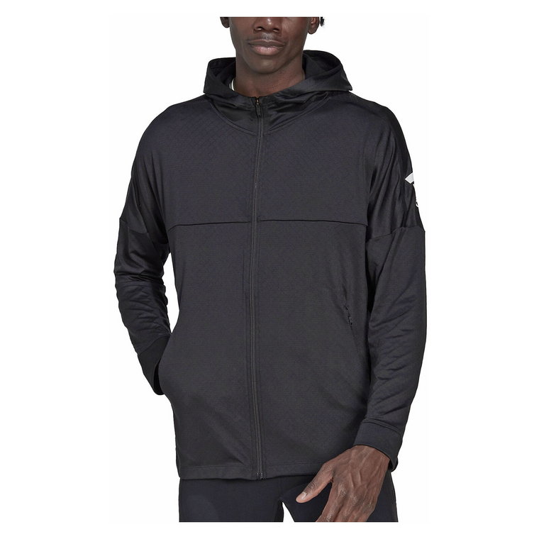 Bluza treningowa męska adidas Workout Full Zip Hoodie HD3518