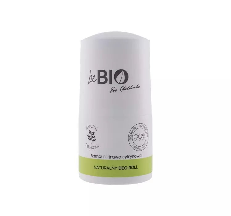 BEBIO NATURALNY DEZODORANT ROLL ON BAMBUS I TRAWA CYTRYNOWA 50ML