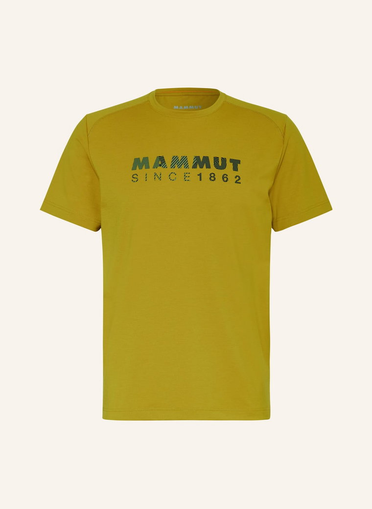 Mammut T-Shirt Trovat gelb