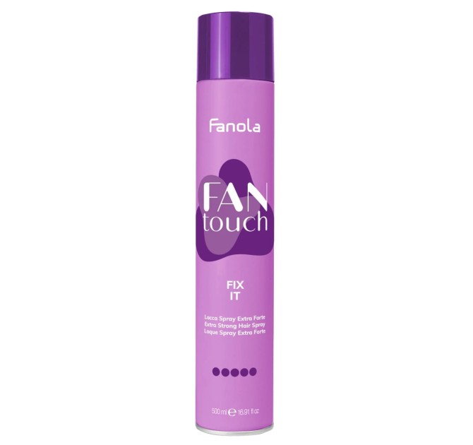 Fanola FanTouch Fix It bardzo mocny lakier do włosów 500ml