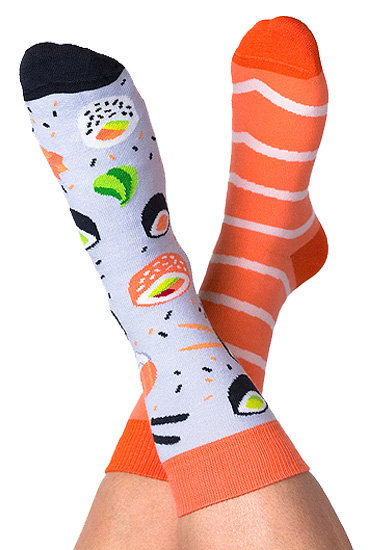Skarpety kolorowe z serii Xpress Yourself - Sushi Socks