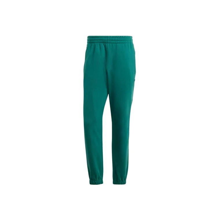 Premium Essentials Zielone Spodnie do Dresu Adidas