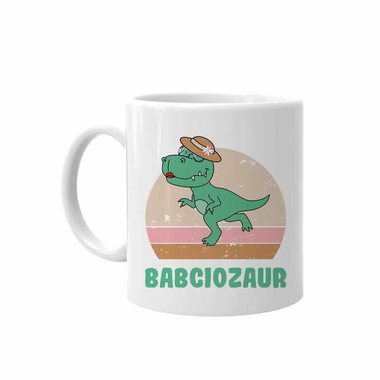 Babciozaur - kubek na prezent dla babci