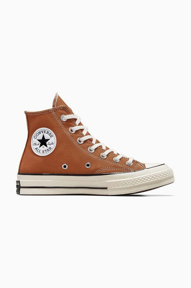 Converse trampki Chuck 70 kolor brązowy A04588C