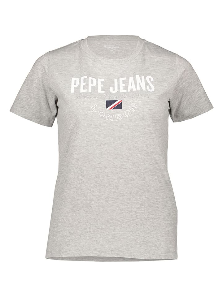 Pepe Jeans Koszulka w kolorze szarym