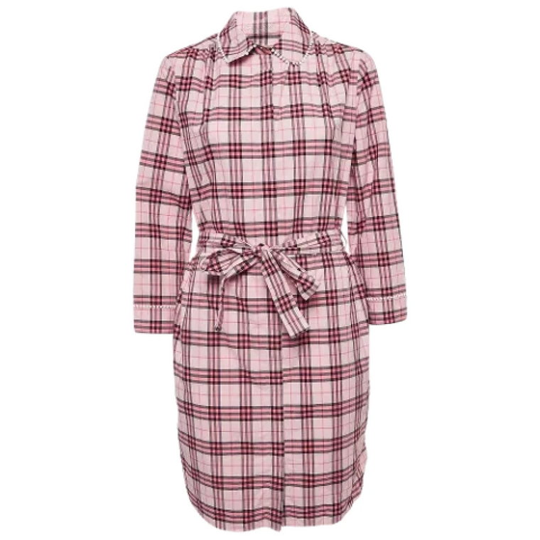 Pre-owned Cotton dresses Burberry Vintage