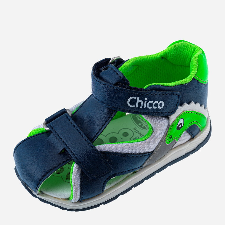 Sandały chłopięce Chicco Sandalo Garrison 01067173000000 21 Niebieskie (8051182282557). Sandały chłopięce