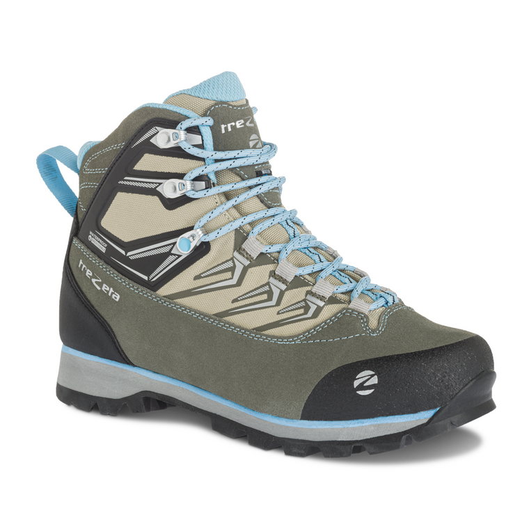 Damskie buty trekkingowe Trezeta Aoraki WP vetiver/azure - 4,5