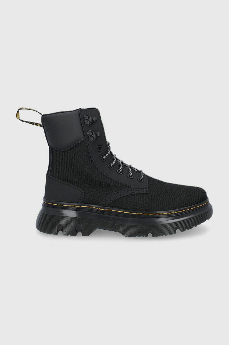 Dr. Martens Workery Tarik damskie kolor czarny na płaskim obcasie DM26378001