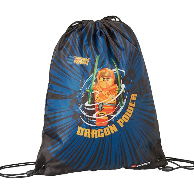 LEGO Ninjago Gymsack 10034-2404, Granatowe Worek, pojemność: 4 L