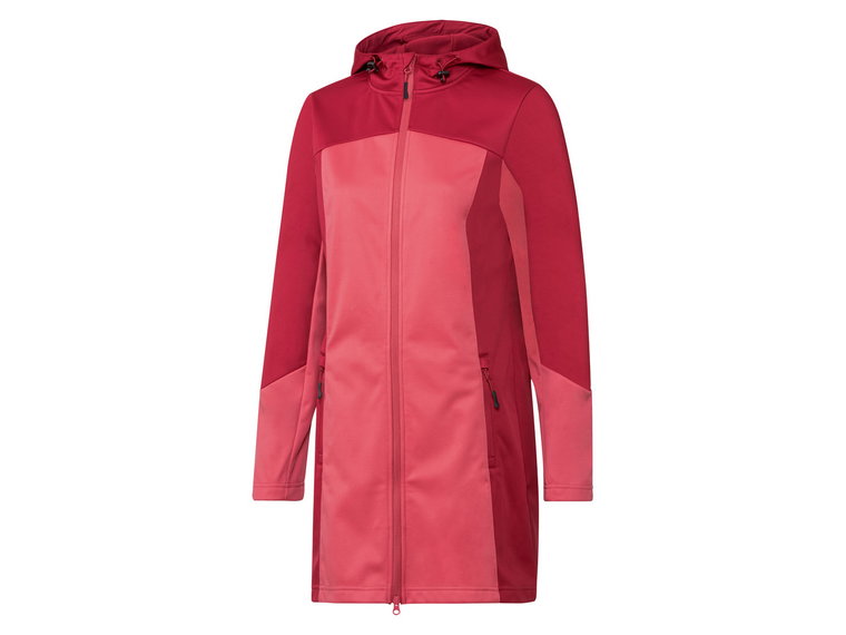 Rocktrail Płaszcz softshell damski (Czerwony, XS (32/34))