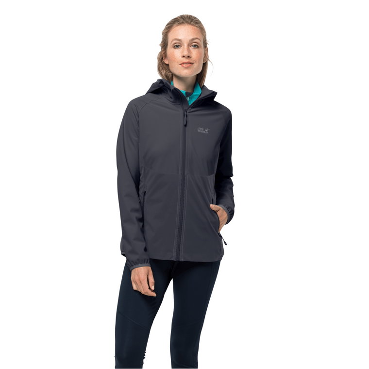 Kurtka softshell GO HIKE SOFTSHELL W graphite - XS