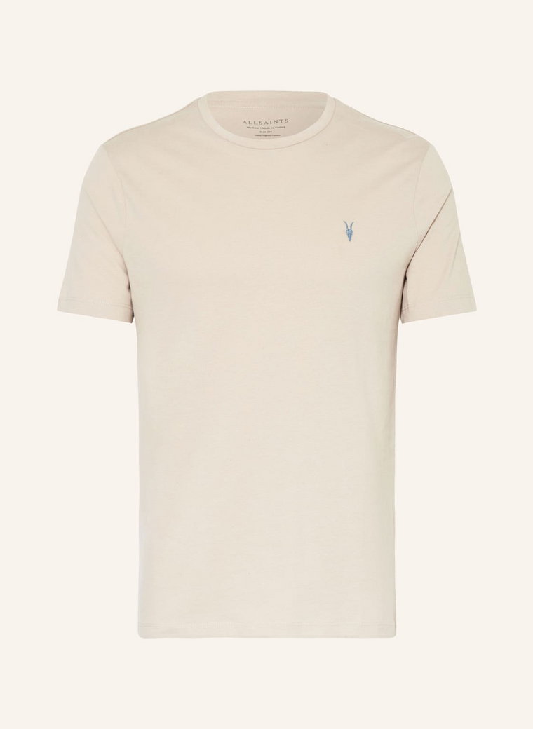 Allsaints T-Shirt Brace Contrast beige