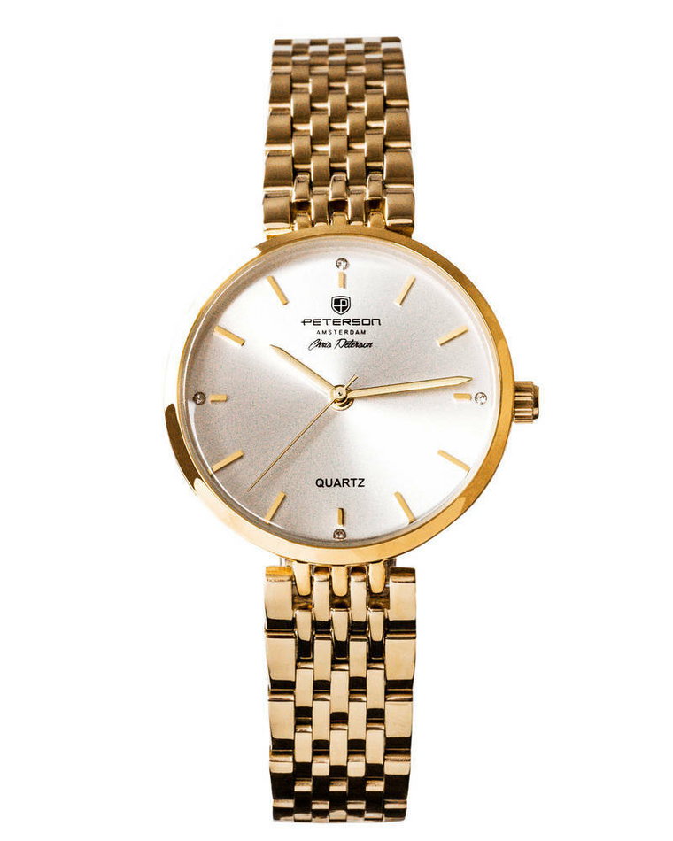 Elegancki zegarek damski w klasycznym stylu  Peterson