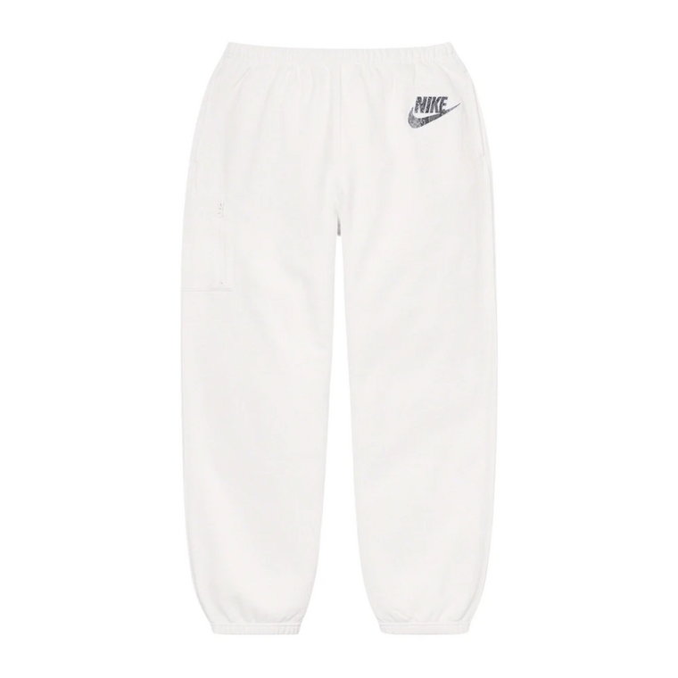 Limitowana Edycja Cargo Sweatpant Biały Nike