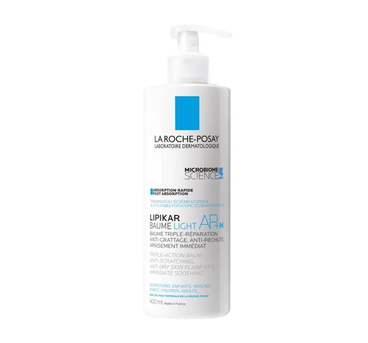 LA ROCHE POSAY LIPIKAR AP+M REGENERUJĄCY BALSAM O POTRÓJNYM DZIAŁANIU 400ML