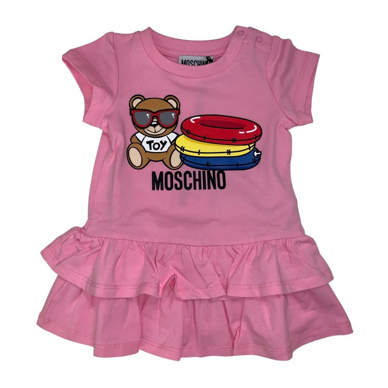 Unikalna Sukienka Gles dla Małych Dziewczynek Moschino