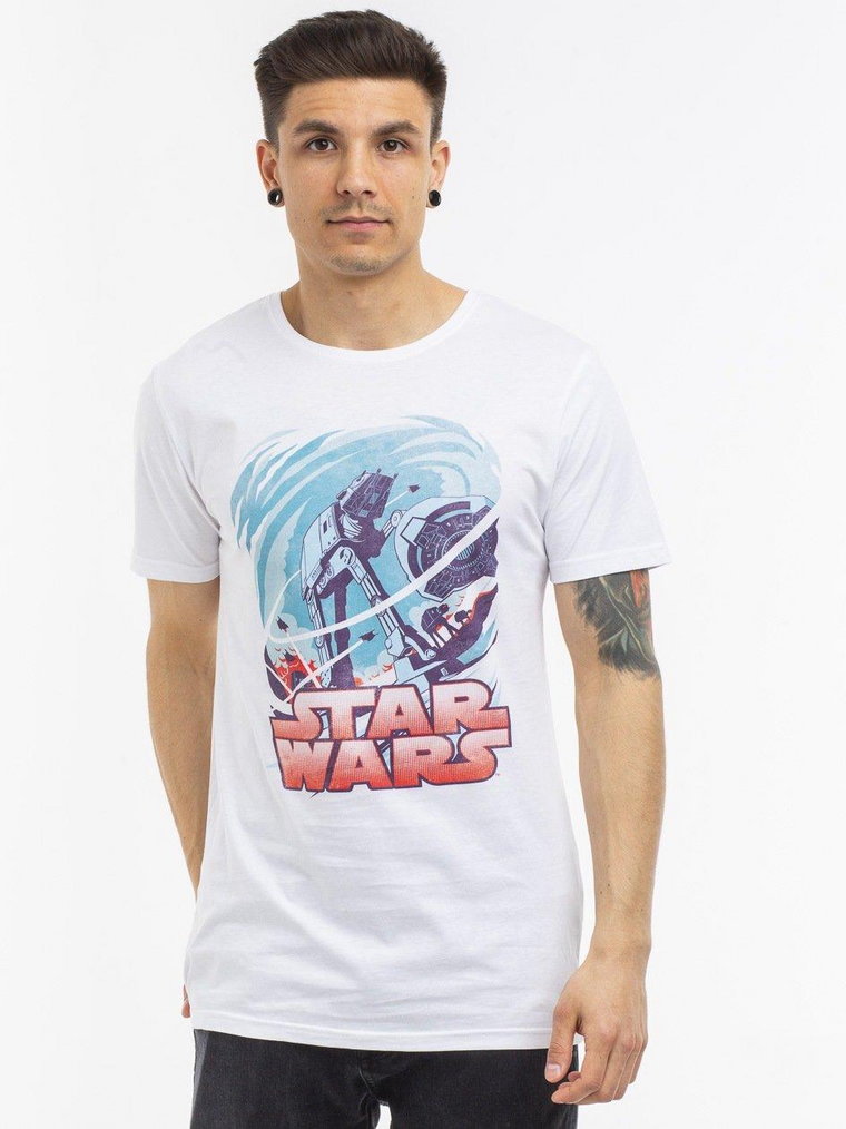 MC428 Star Wars Hot Swirl Tee White