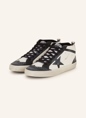 Golden Goose Wysokie Sneakersy Mid Star weiss