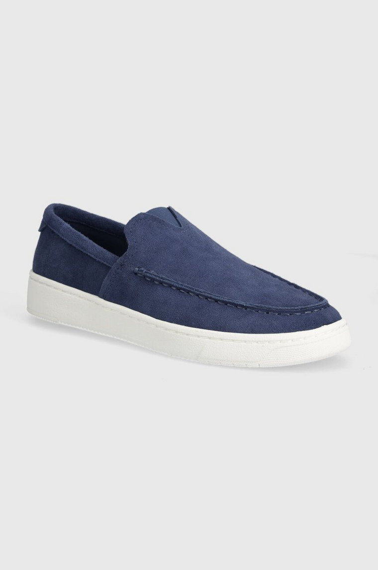 Toms tenisówki zamszowe Trvl Lite Loafer kolor niebieski 10020855